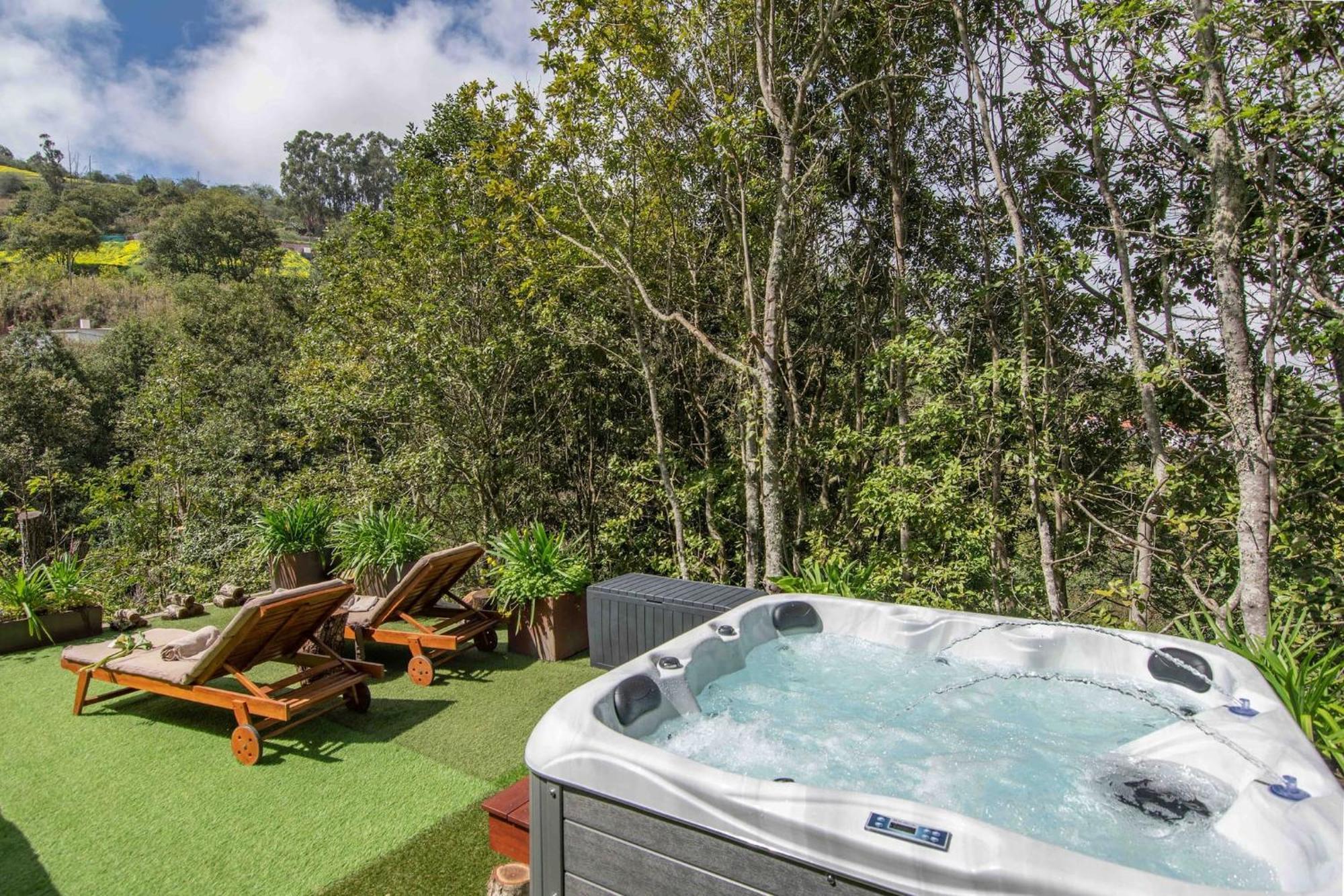 La Burbuja Villa Agua de Fontanales Luaran gambar